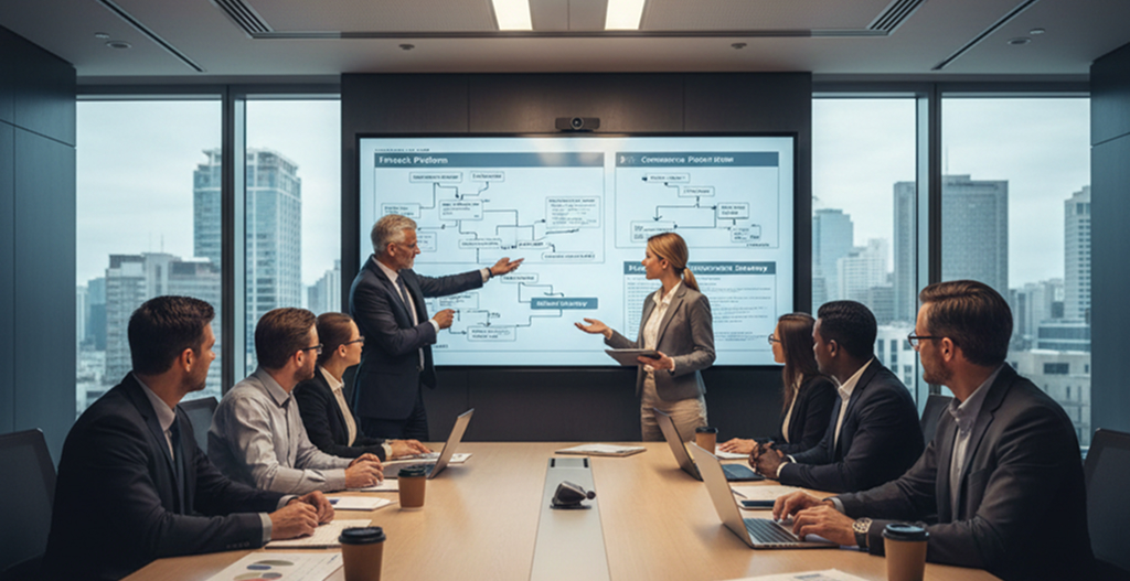 Comparing developer roles in a cloud development company