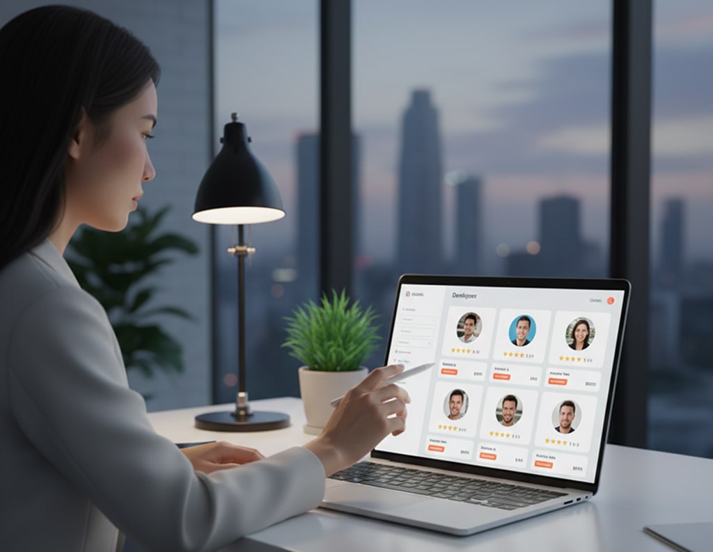 Hiring full stack web developers using online platforms in the USA