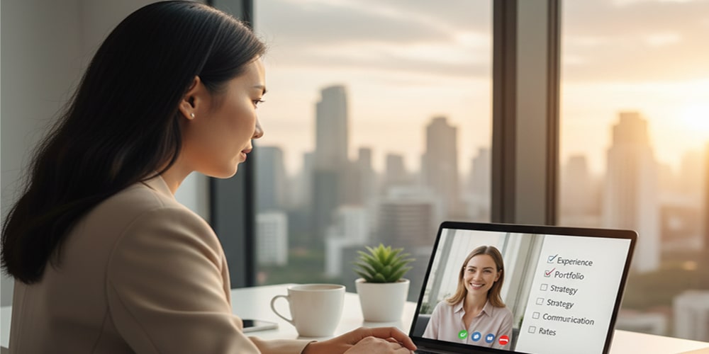 Hiring social media marketer for business