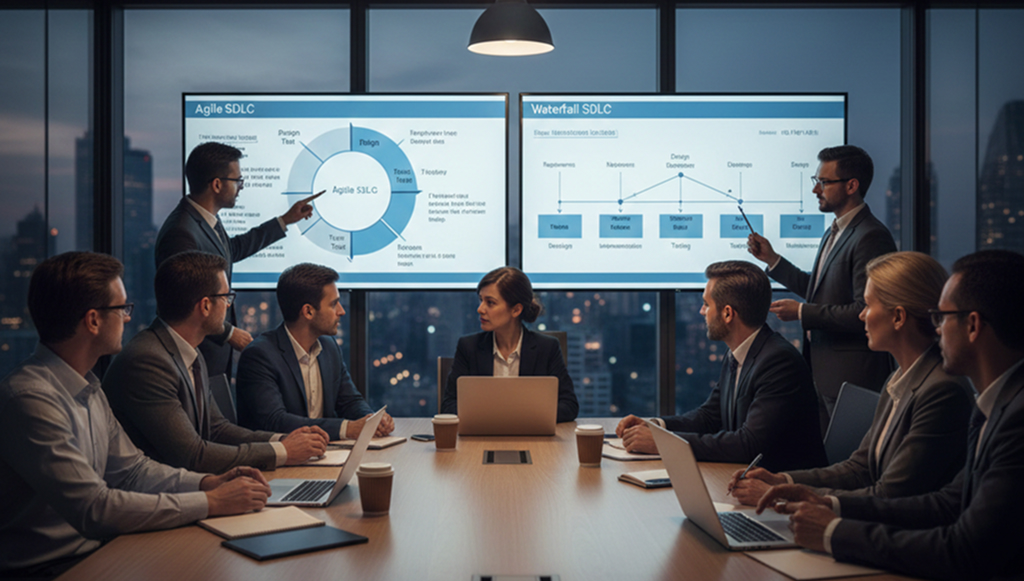 Development approach models SDLC Agile Waterfall explained 2026
