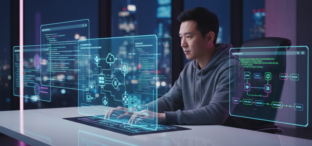 God-tier developer roadmap showing full-stack, cloud, and blockchain engineering systems