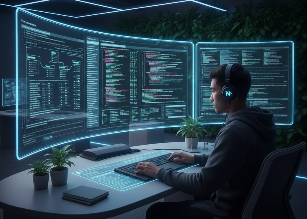 Web development coding stage for developing websites